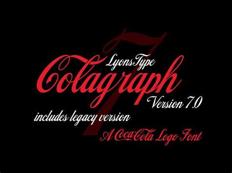 lucky cola font|Colagraph Font .